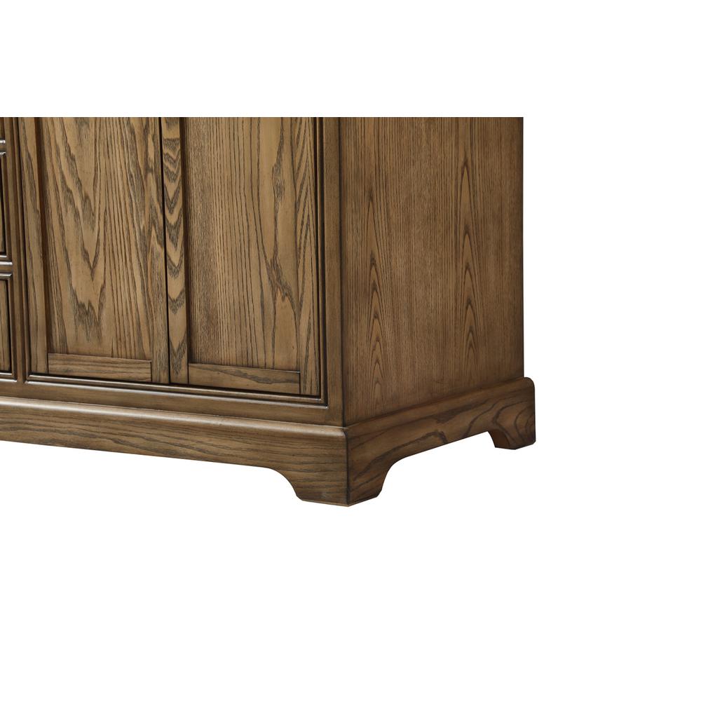 60 inch double bathroom vanity in driftwood. Picture 13