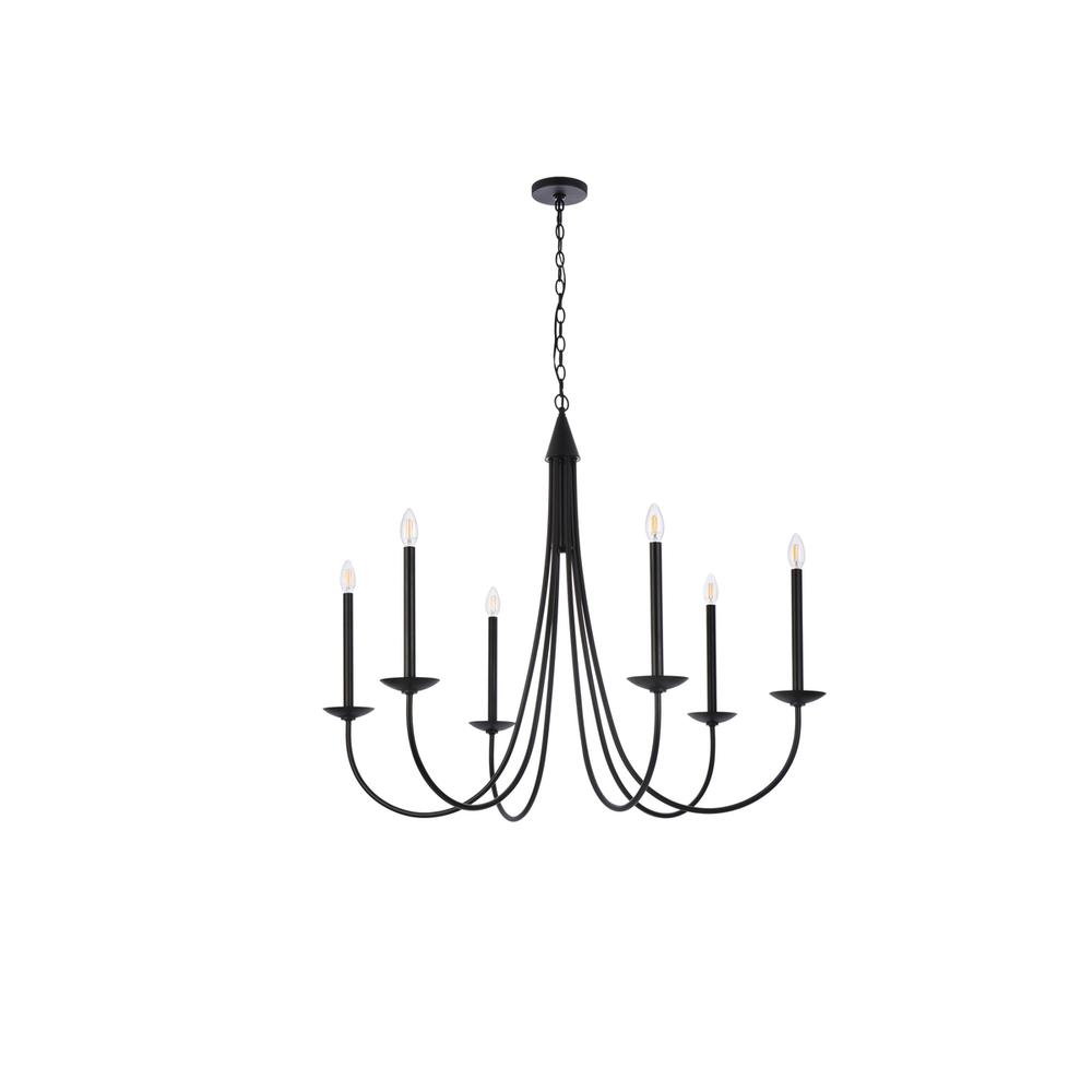 Cohen 42 inch pendant in black. Picture 6