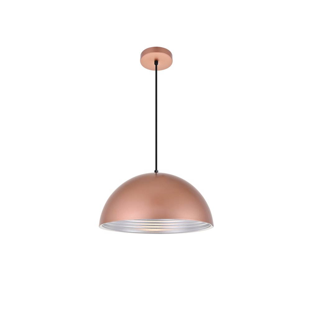 Circa 1 Light Honey Gold Pendant. Picture 3