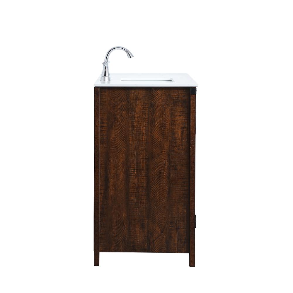 36 inch  Single Bathroom Vanity in Espresso. Picture 13