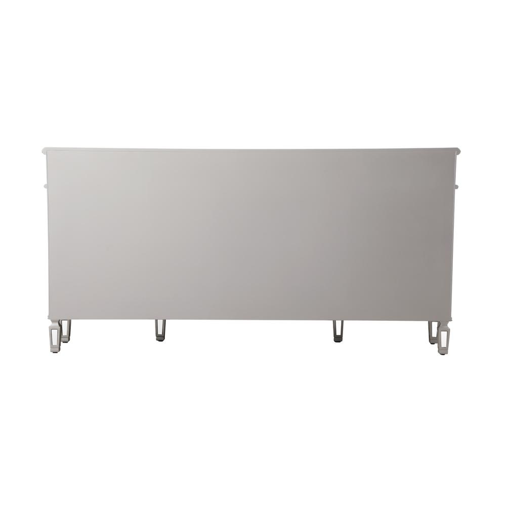 72 inch mirrored credenza in silver. Picture 10
