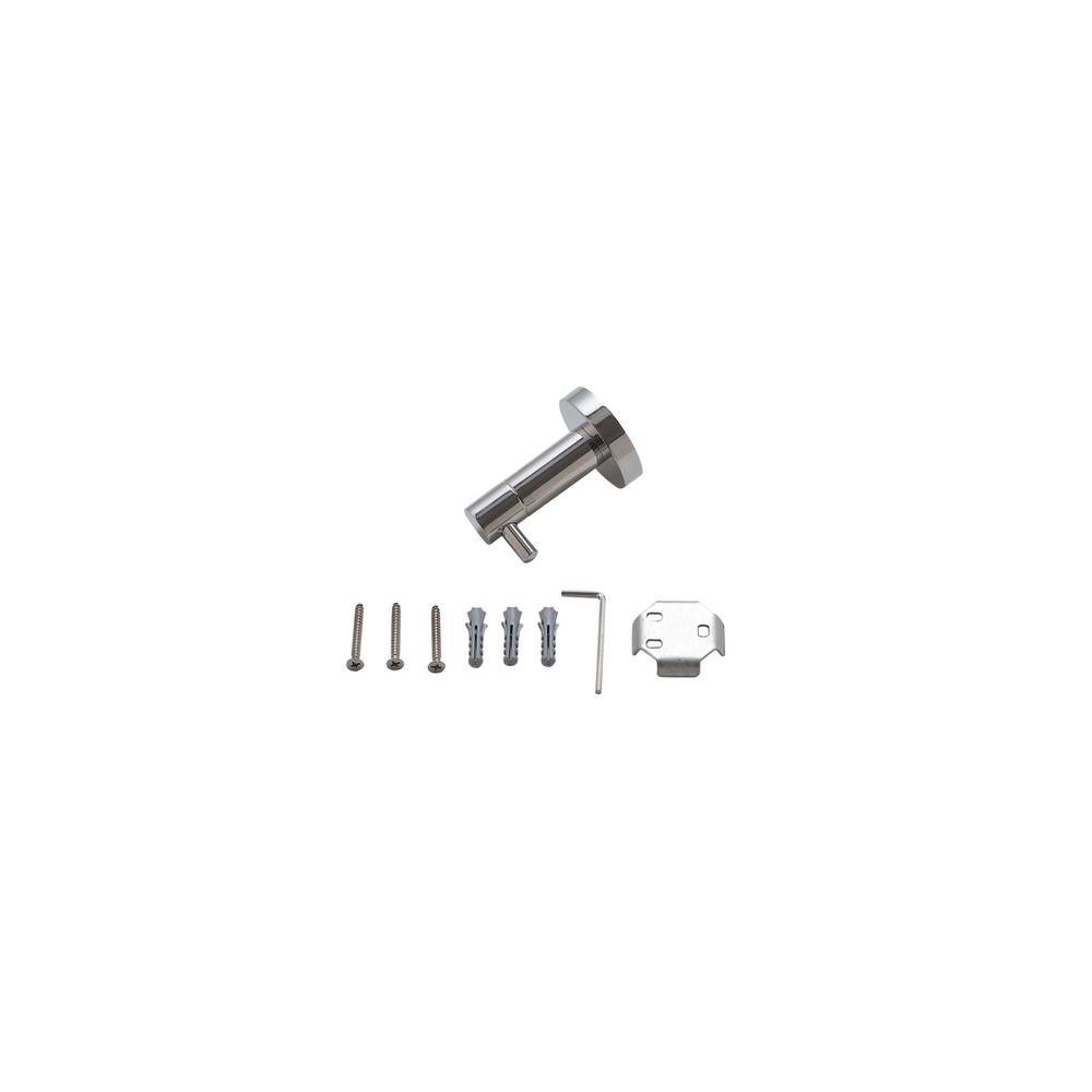 Freya 4-Piece Bathroom Hardware Set in Chrome. Picture 9