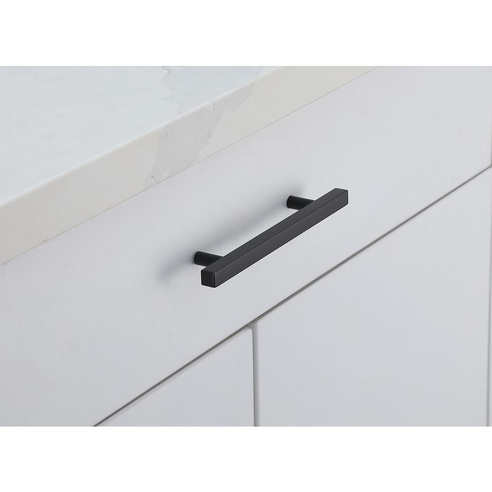 Dior 5" Center to Center Matte Black Bar Pull Multipack (set of 10). Picture 2
