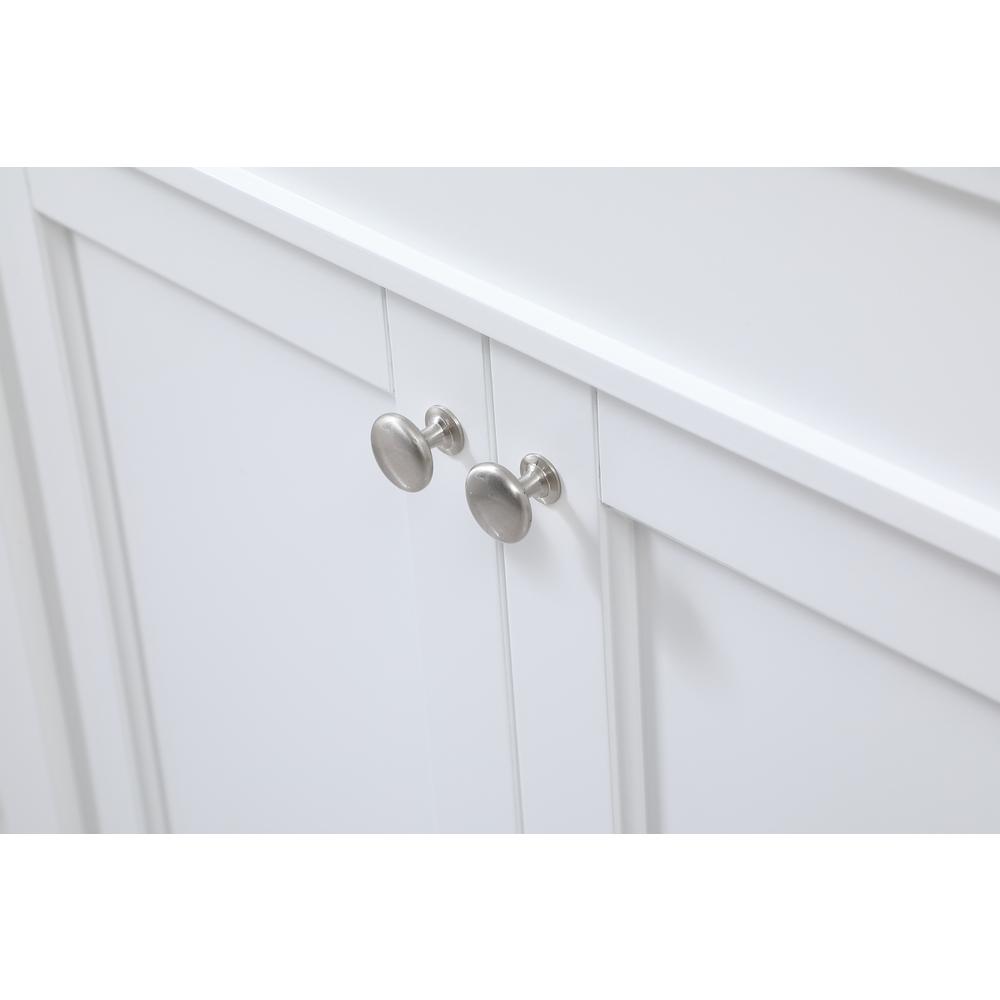 42 inch Single bathroom vanity in white. Picture 12