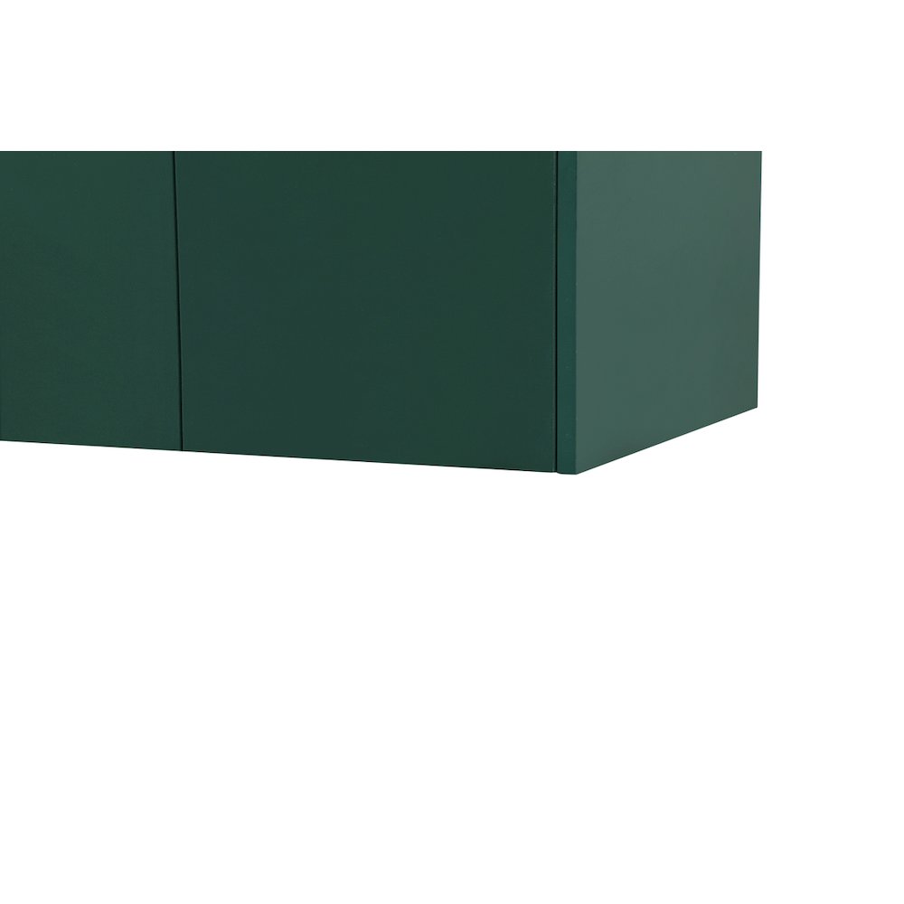 40 Inch Single Bathroom Vanity In Green. Picture 14