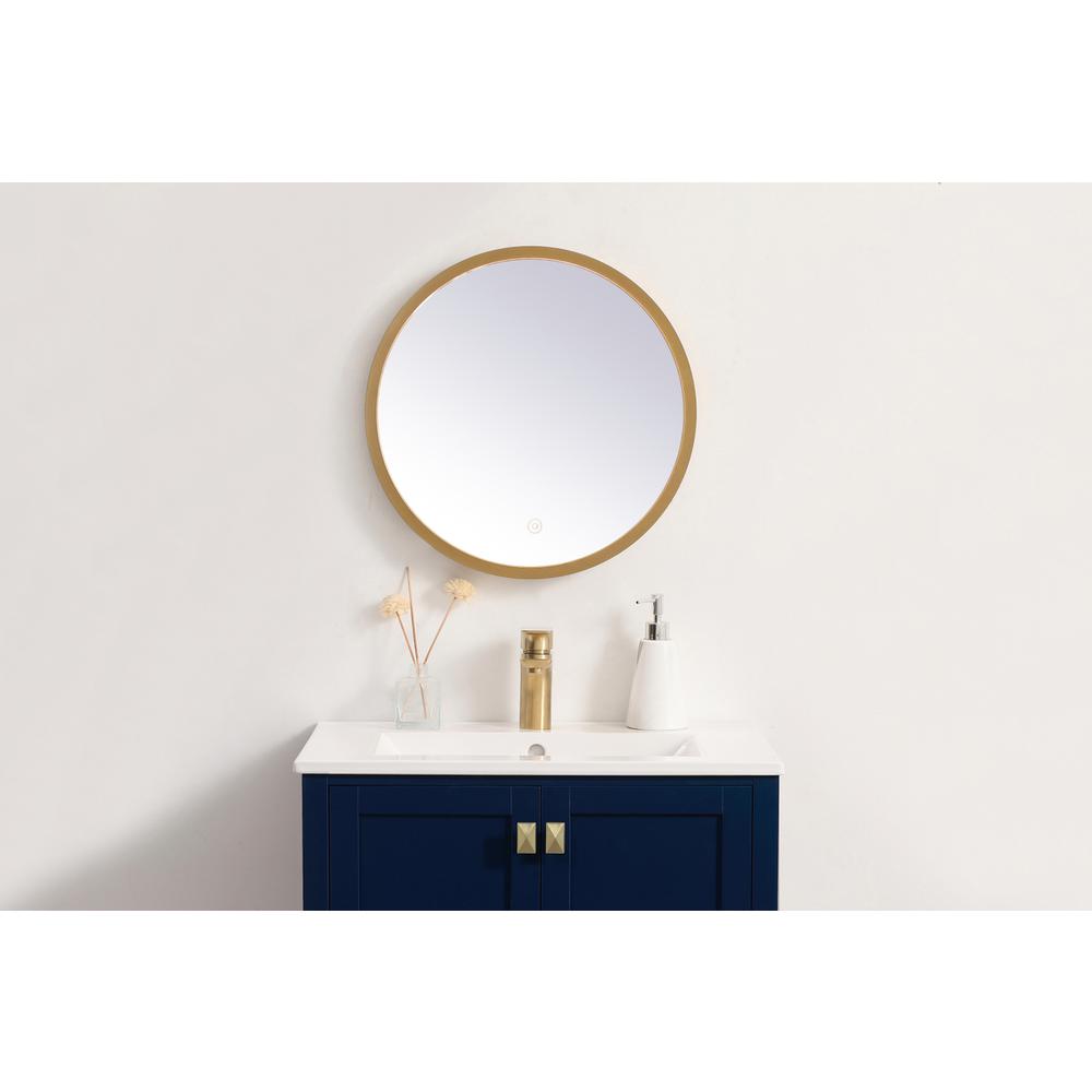 Pier 18 inch LED mirror with adjustable color temperature. Picture 10