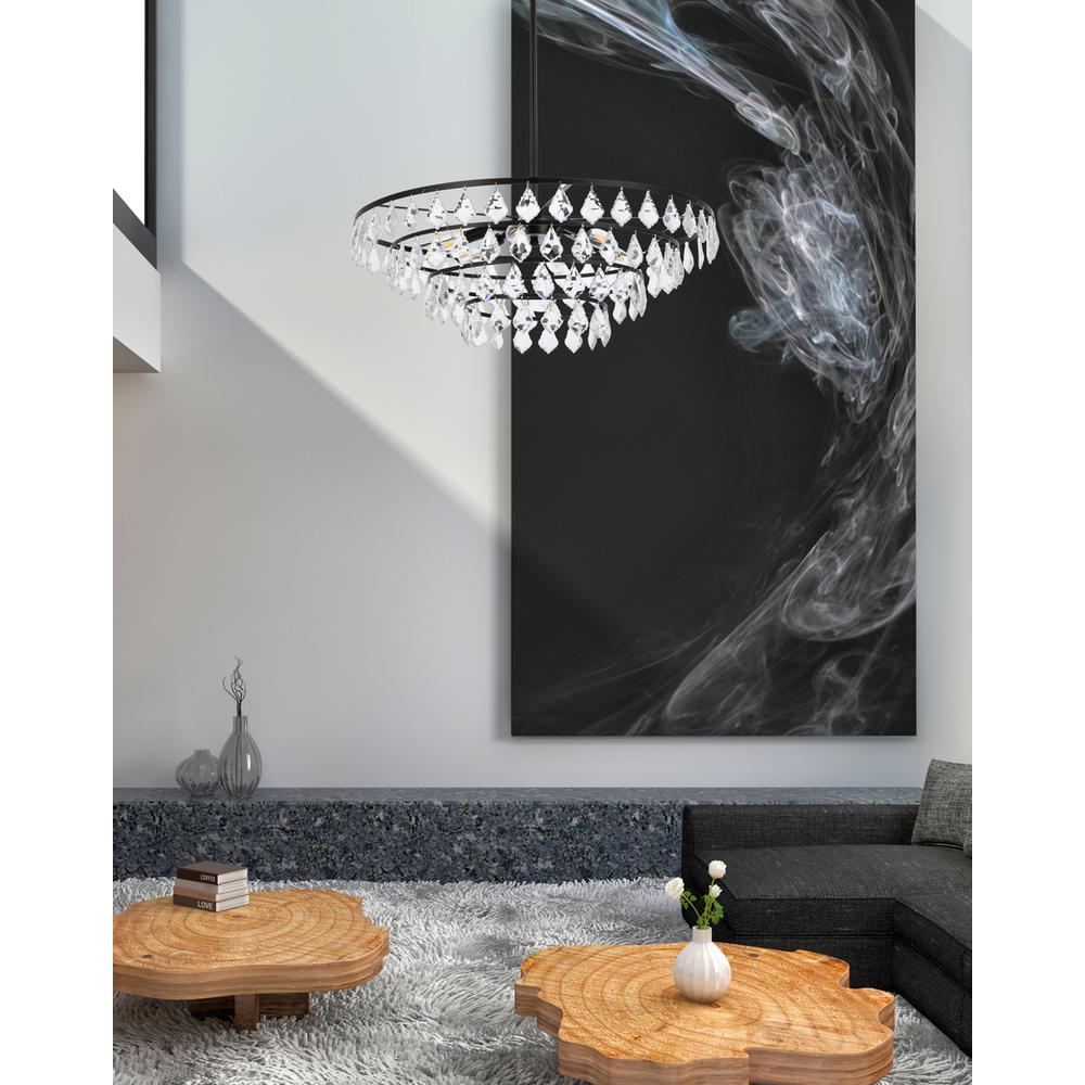 Ella 28 inch pendant in black. Picture 8