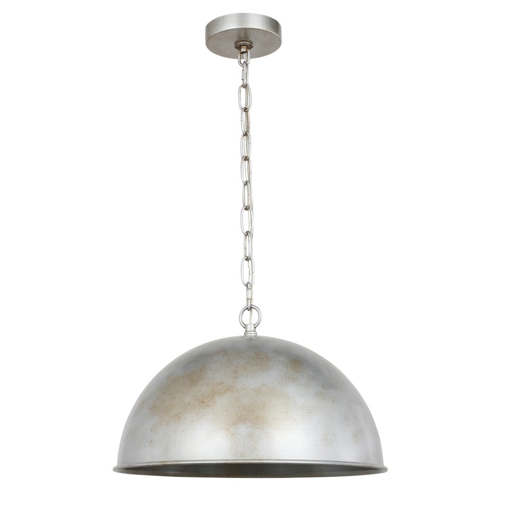Marion Collection Pendant D15 H19 Lt:1 Vintage Silver Finish. Picture 8