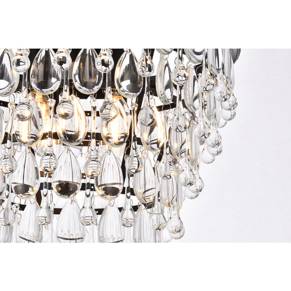 Nordic 4 lights black pendant. Picture 5