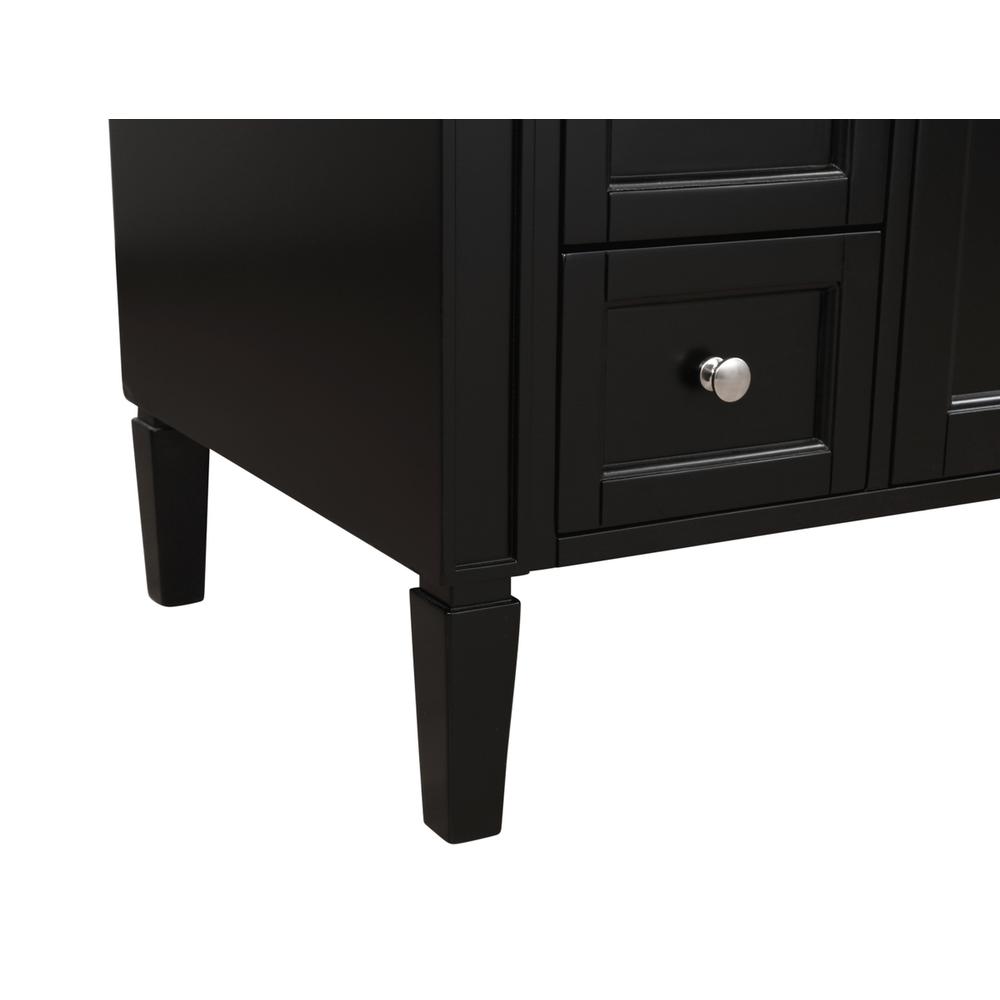 40 inch Single bathroom vanity in Black. Picture 13