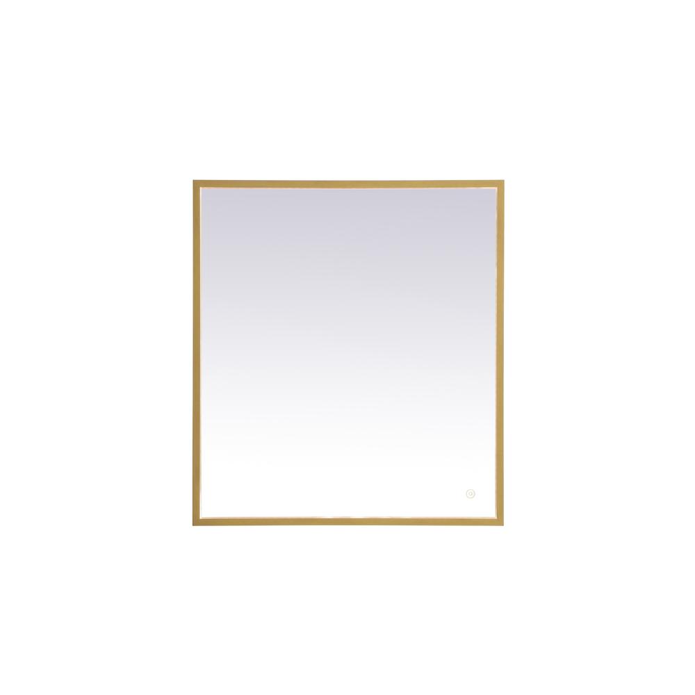 Pier 27x30 inch LED mirror with adjustable color temperature. Picture 7