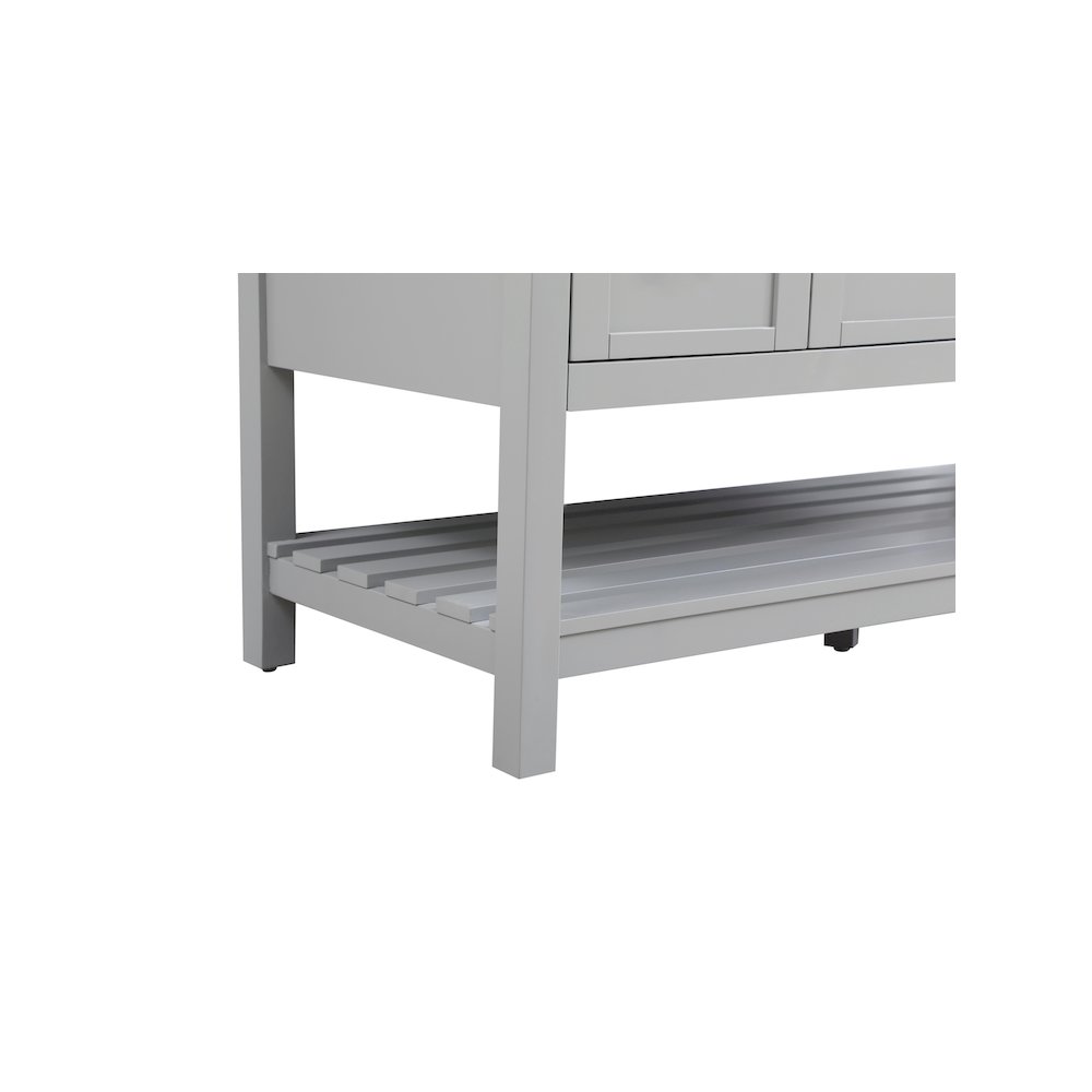 54 inch Single Bathroom Vanity in Grey. Picture 10