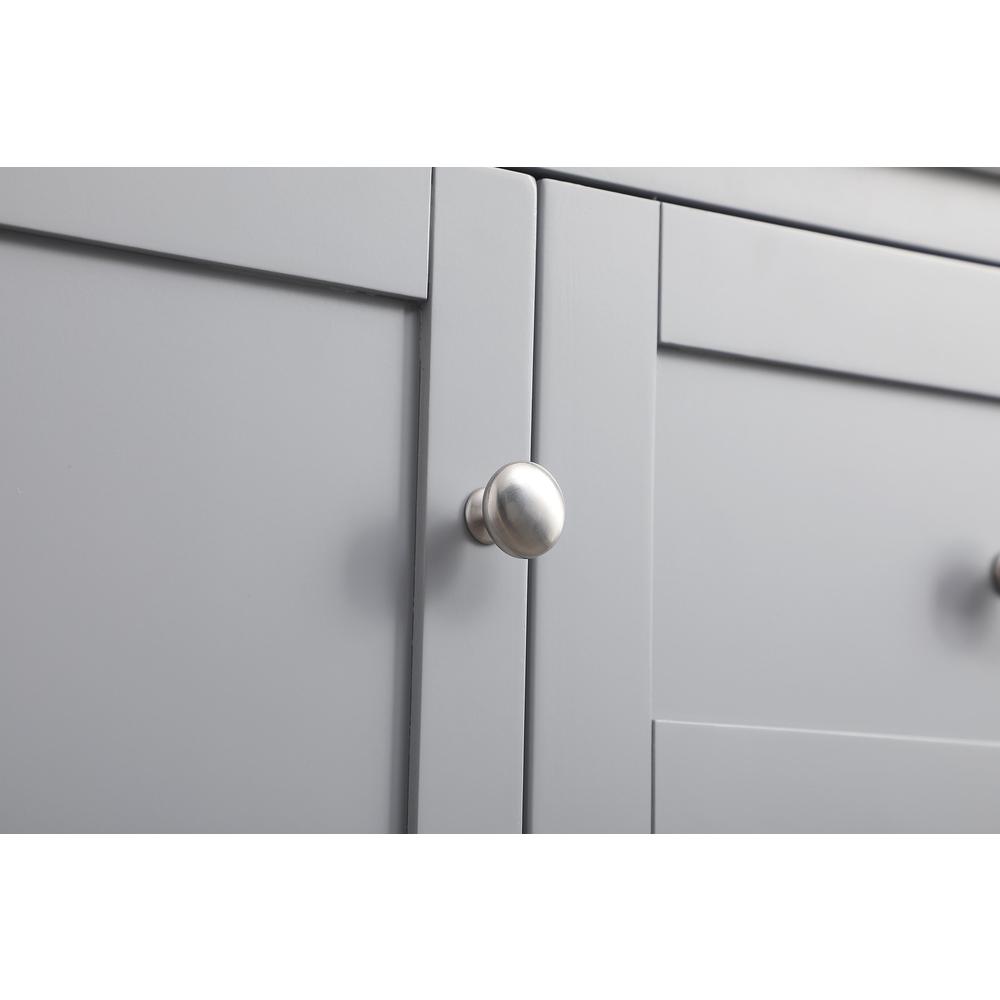 54 Inch Single Bathroom Vanity In Grey. Picture 12