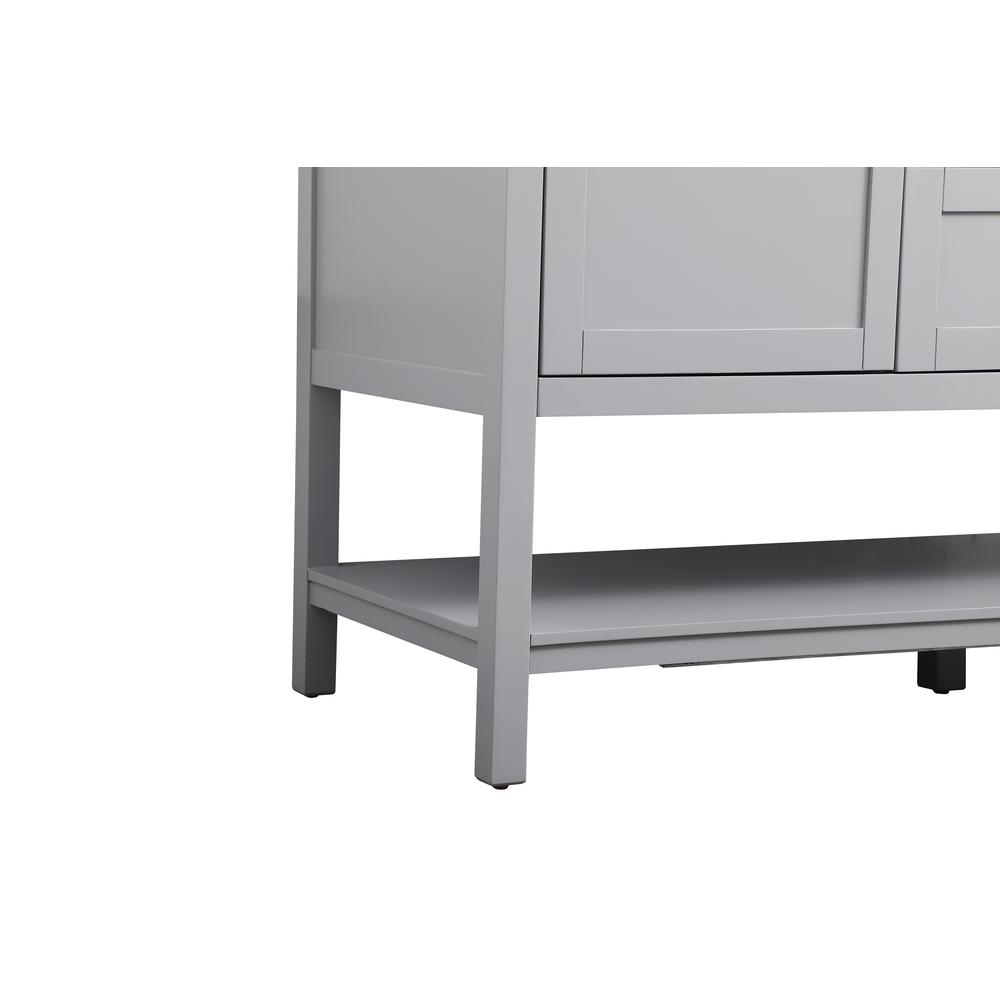 54 Inch Single Bathroom Vanity In Grey. Picture 13