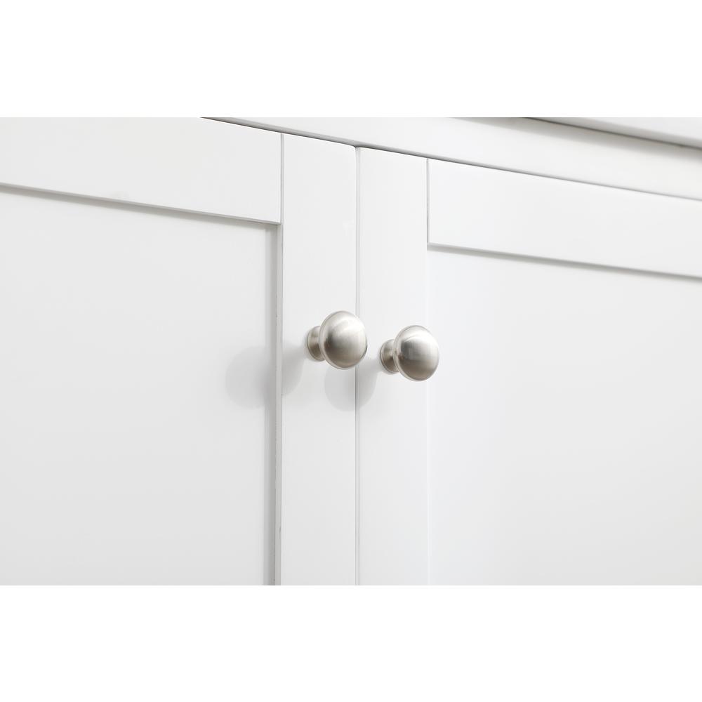 72 Inch Double Bathroom Vanity In White. Picture 12