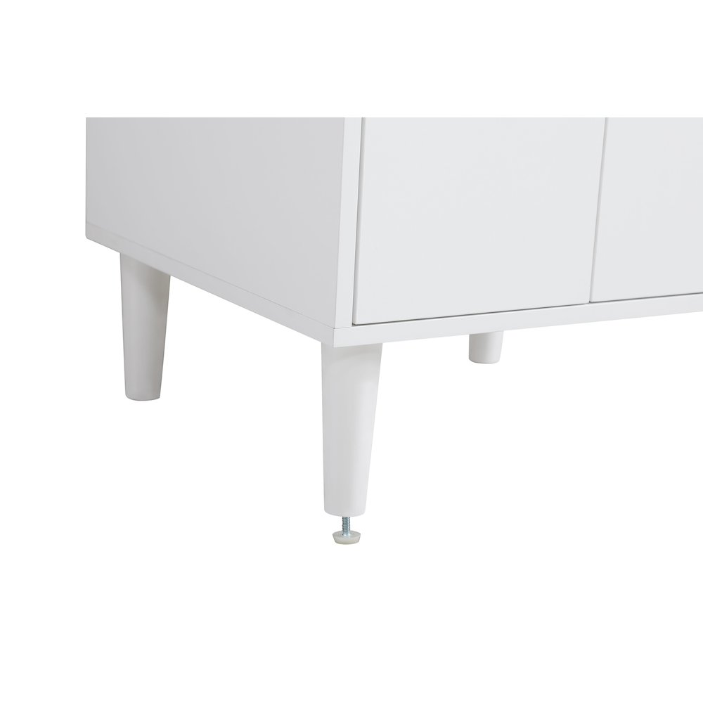 Chandler 20 Inch Single Bathroom Vanity In White. Picture 11