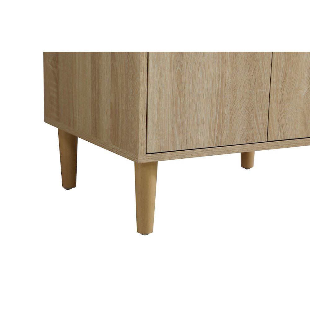 Chandler 24 Inch Single Bathroom Vanity In Mango Wood. Picture 10