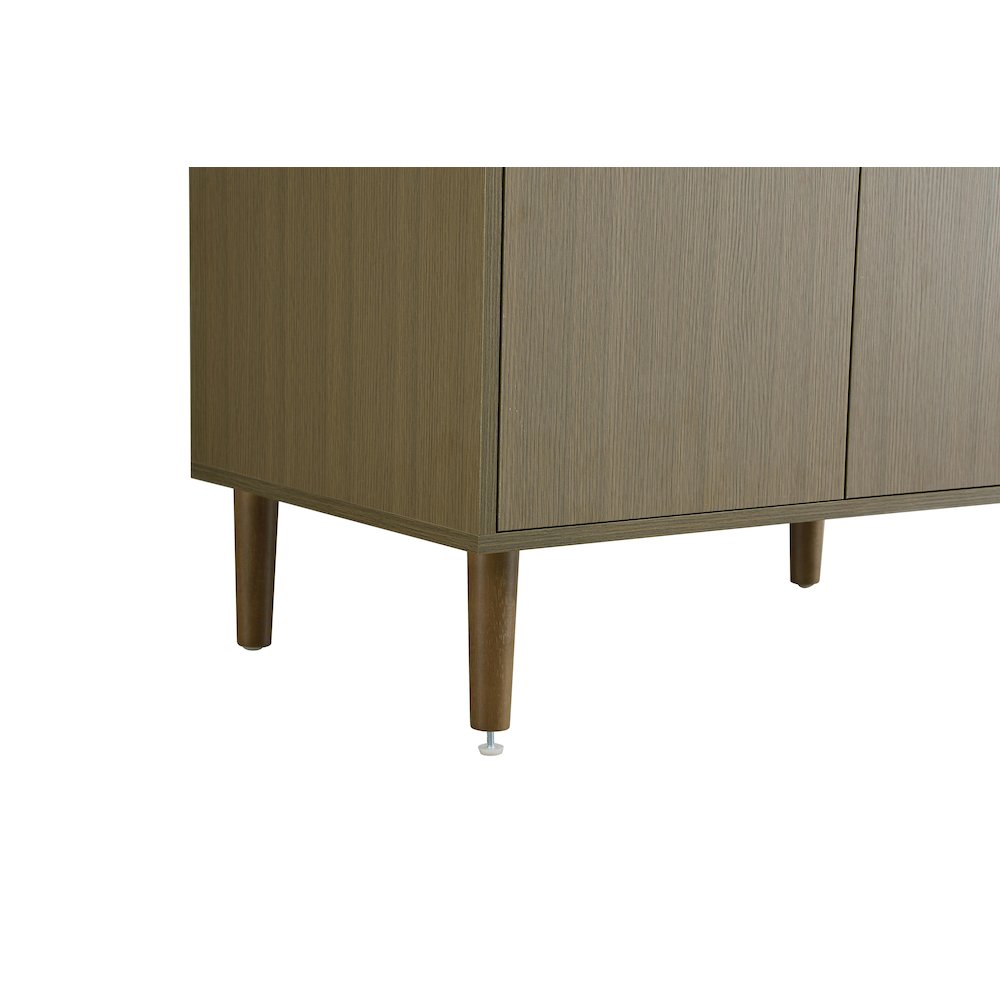 Chandler 30 Inch Single Bathroom Vanity In Chestnut Brown. Picture 11