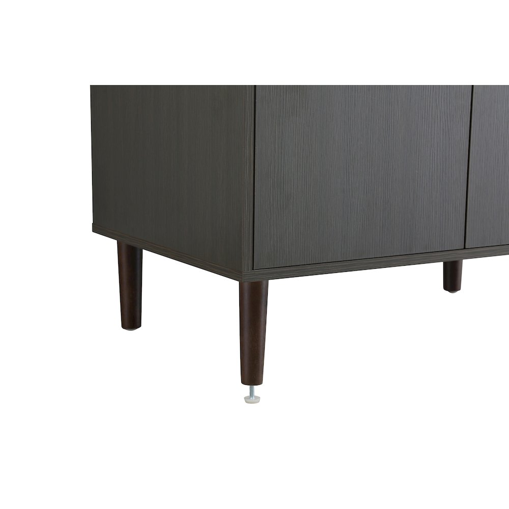 Chandler 30 Inch Single Bathroom Vanity In Mocha Brown. Picture 11