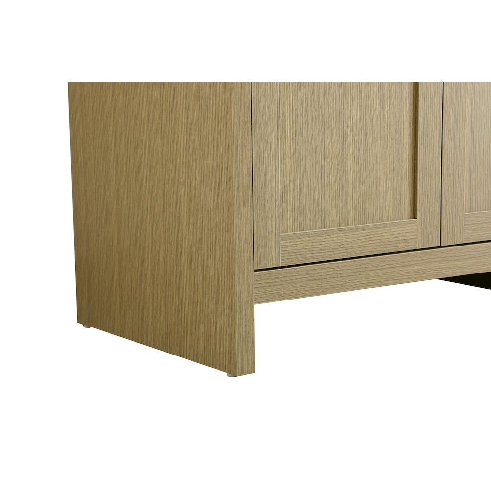 Finnley 24 Inch Single Bathroom Vanity In Honey Brown. Picture 10