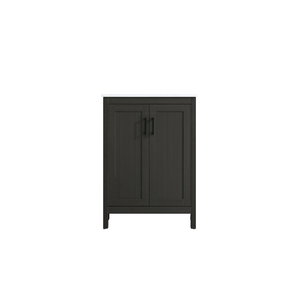 Finnley 24 Inch Single Bathroom Vanity In Mocha Brown. Picture 5
