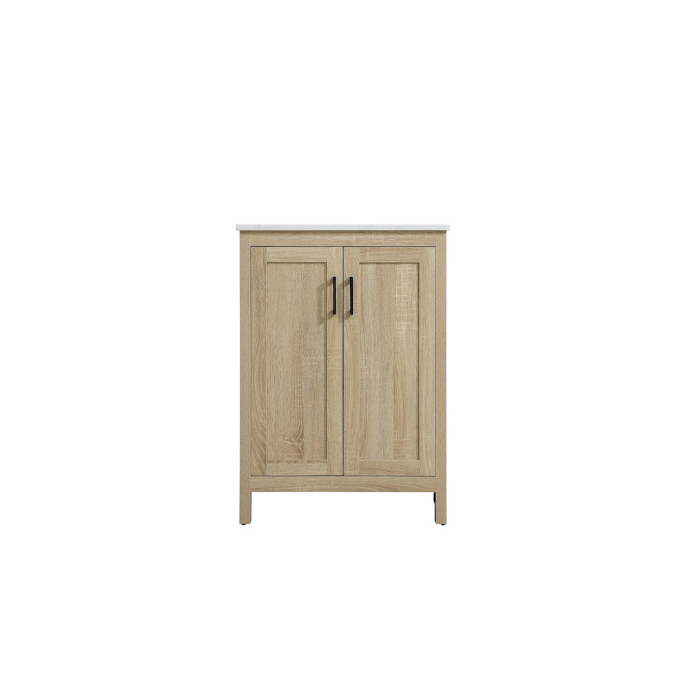 Finnley 24 Inch Single Bathroom Vanity In Mango Wood. Picture 5