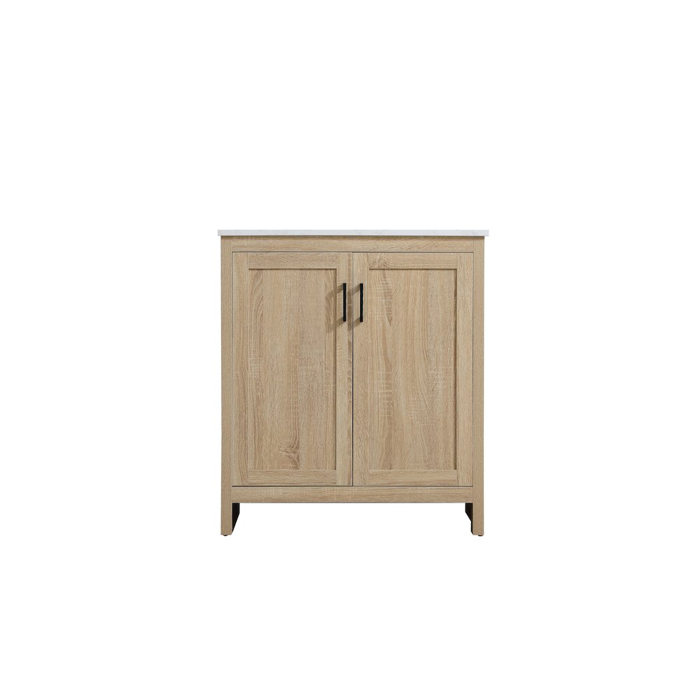 Finnley 30 Inch Single Bathroom Vanity In Mango Wood. Picture 5
