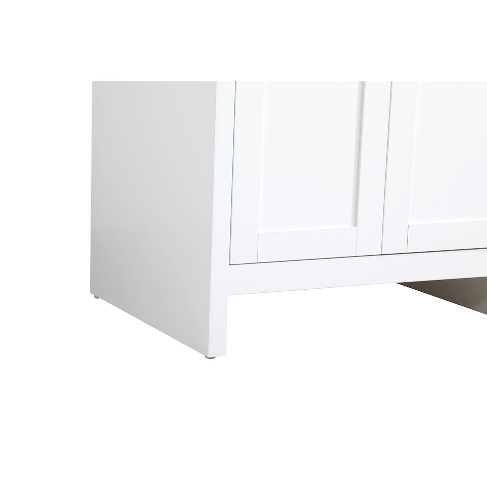 Finnley 30 Inch Single Bathroom Vanity In White. Picture 10