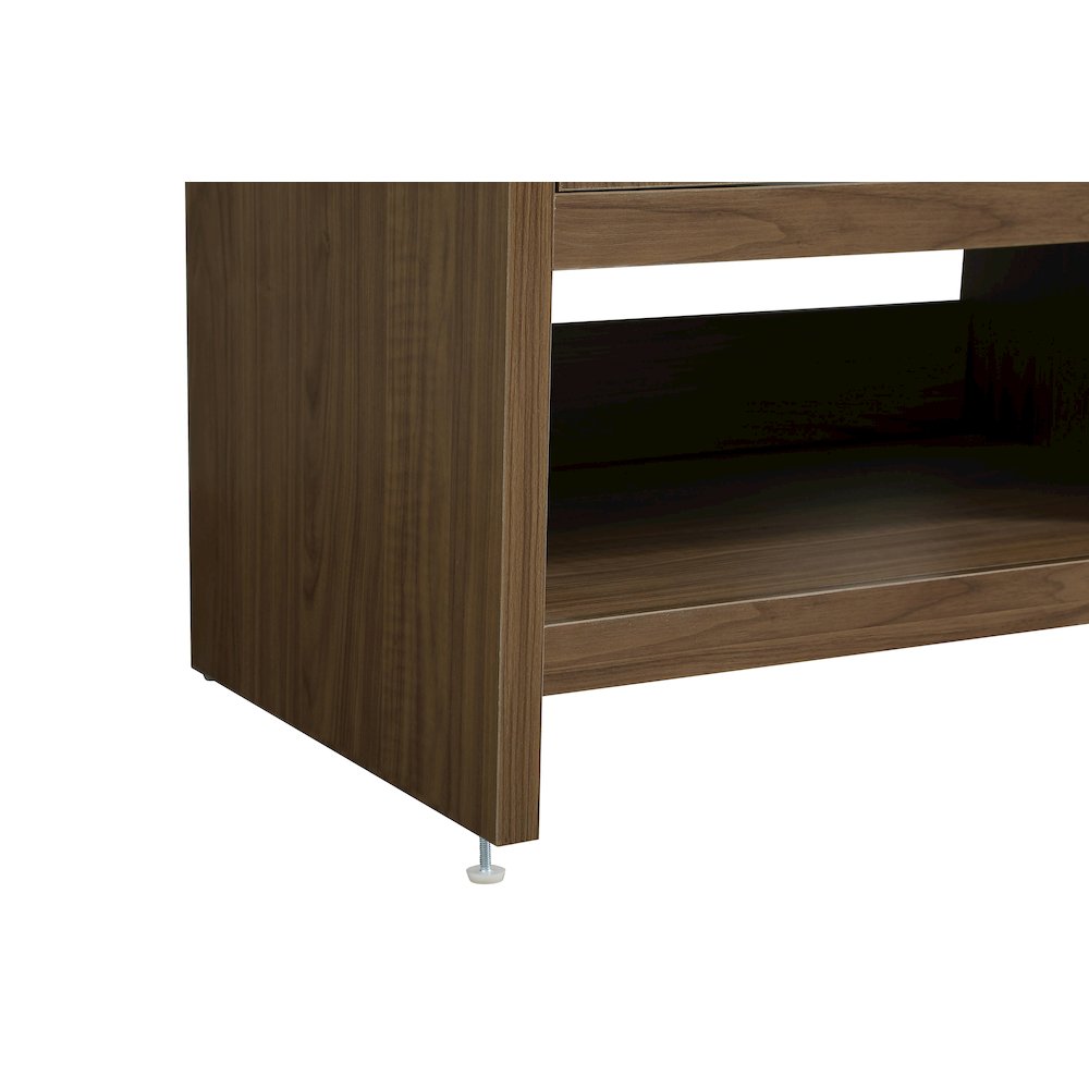 Ira 24 Inch Single Bathroom Vanity In Walnut Brown. Picture 11