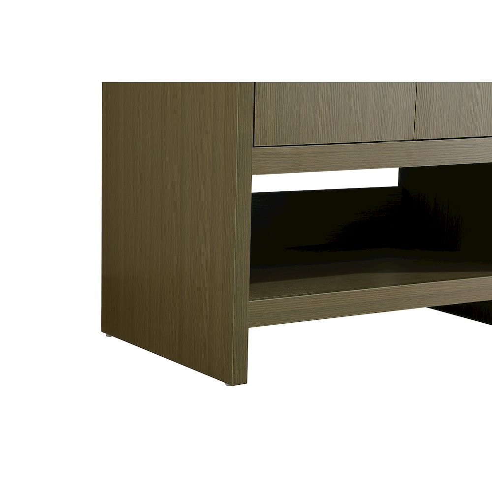 Ira 30 Inch Single Bathroom Vanity In Chestnut Brown. Picture 10