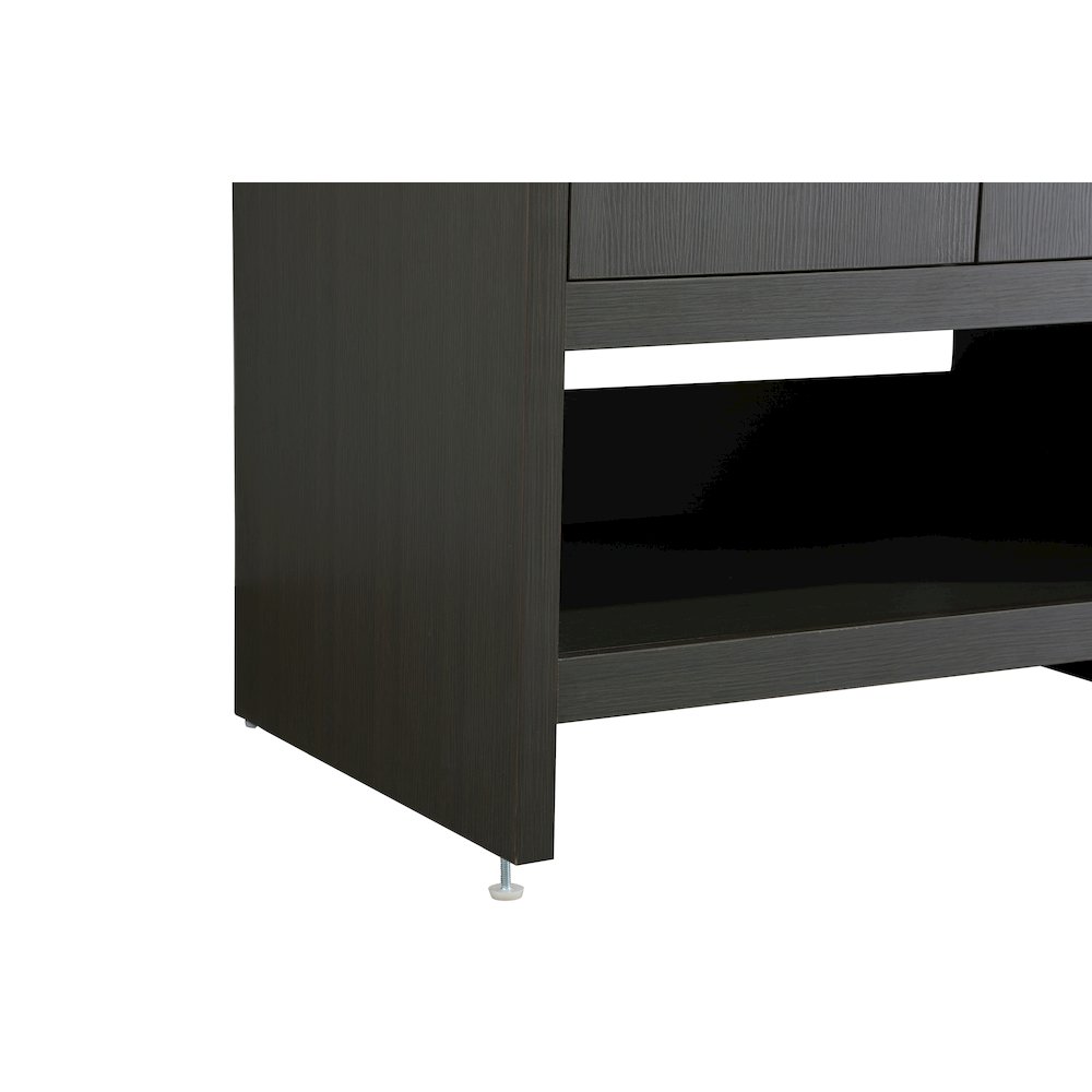 Ira 30 Inch Single Bathroom Vanity In Mocha Brown. Picture 11