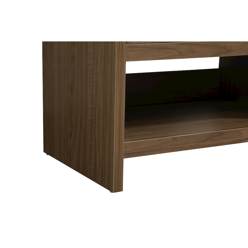 Ira 30 Inch Single Bathroom Vanity In Walnut Brown. Picture 10
