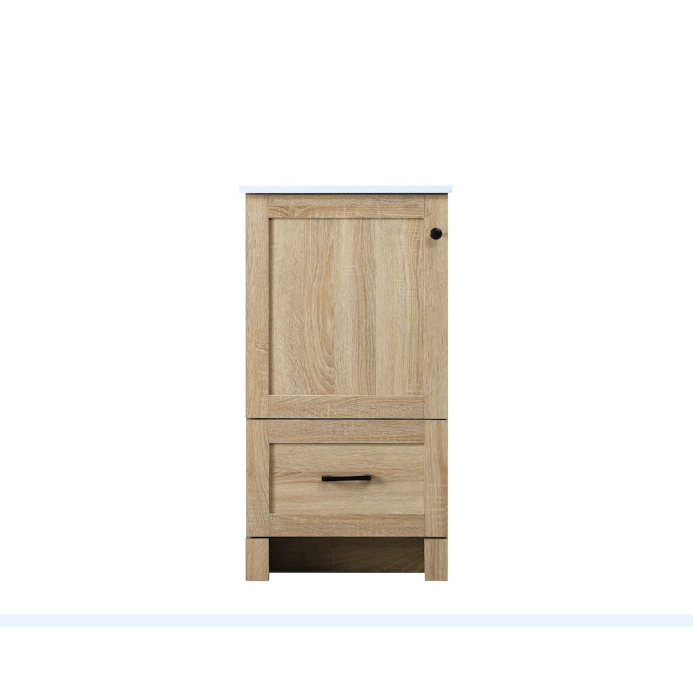 18 Inch Single Bathroom Vanity In Mango Wood. Picture 18