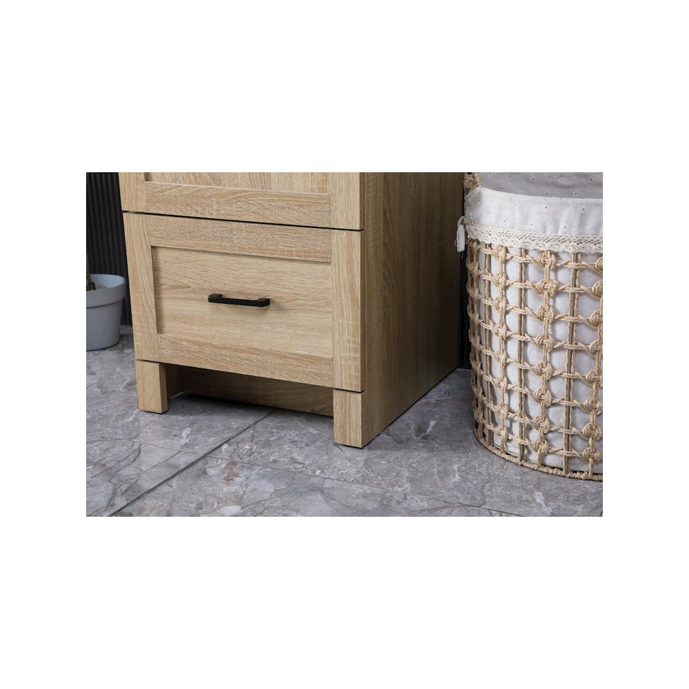 18 Inch Single Bathroom Vanity In Mango Wood. Picture 7