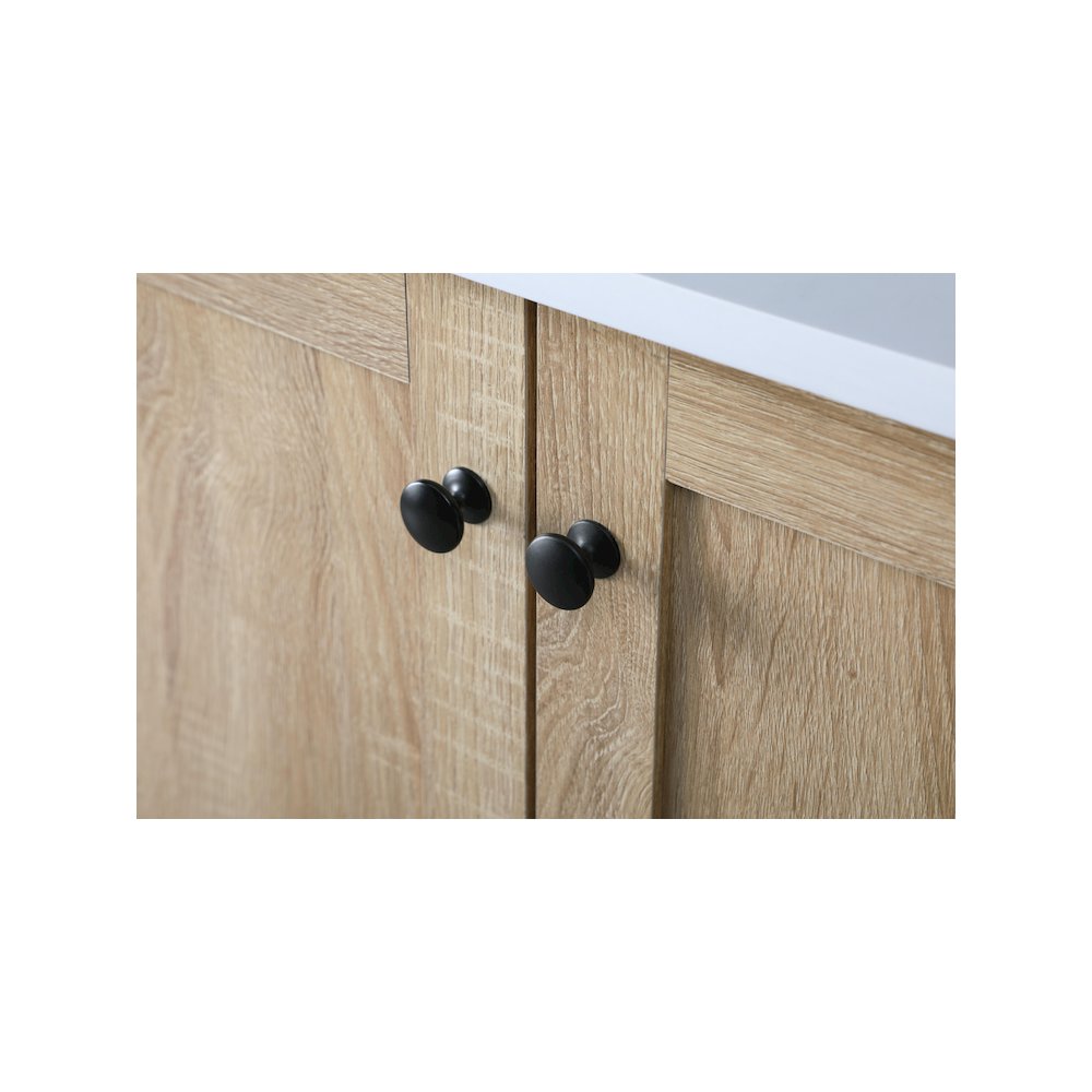 24 Inch Single Bathroom Vanity In Mango Wood. Picture 12