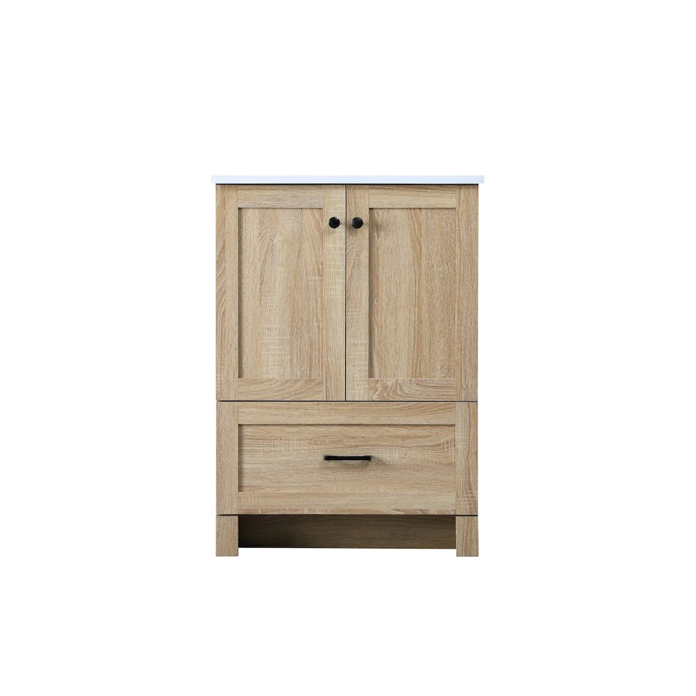 24 Inch Single Bathroom Vanity In Mango Wood. Picture 18