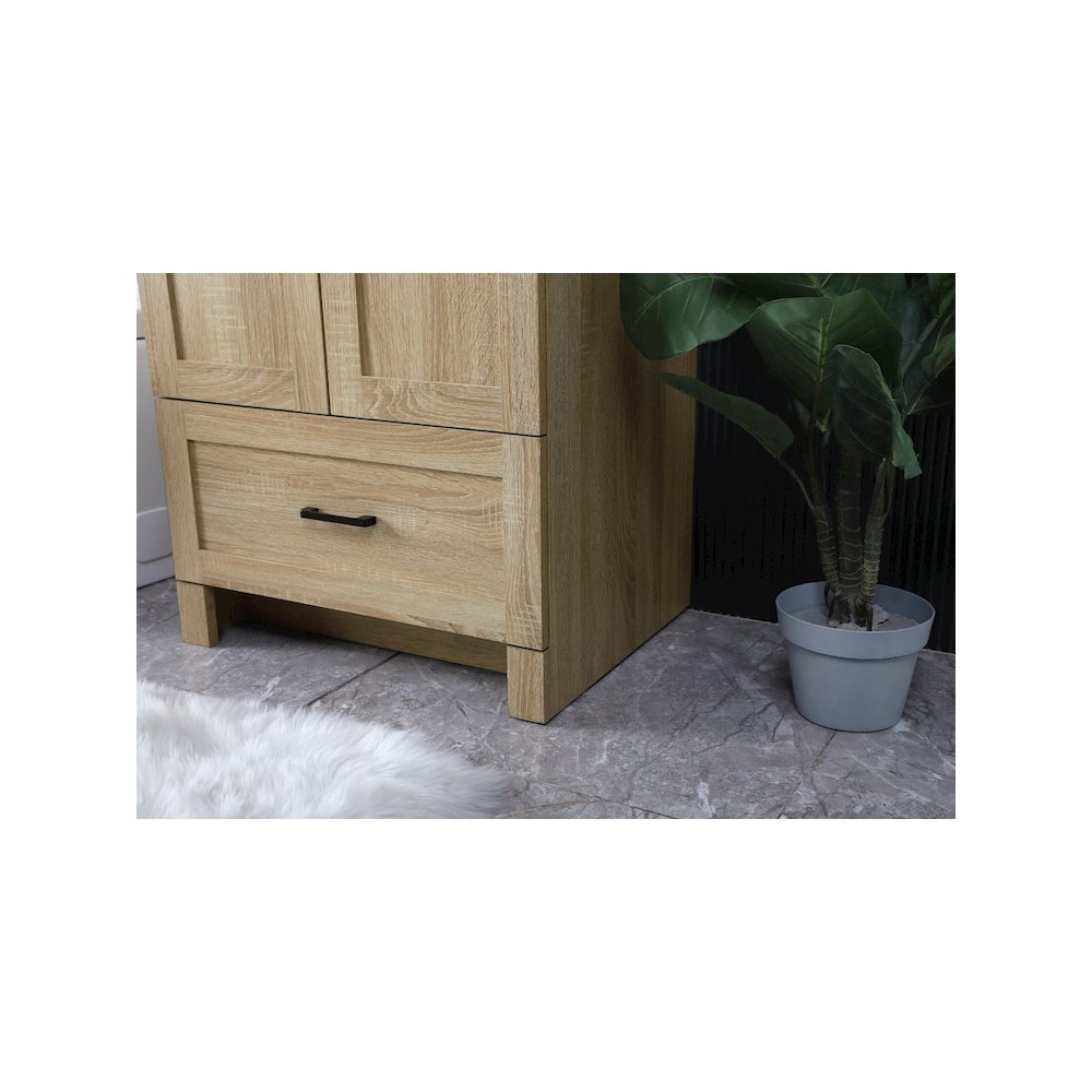 24 Inch Single Bathroom Vanity In Mango Wood. Picture 7