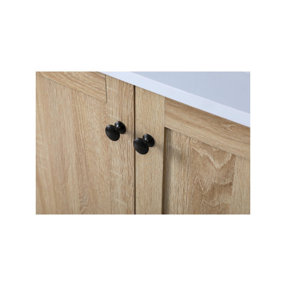 30 Inch Single Bathroom Vanity In Mango Wood. Picture 12