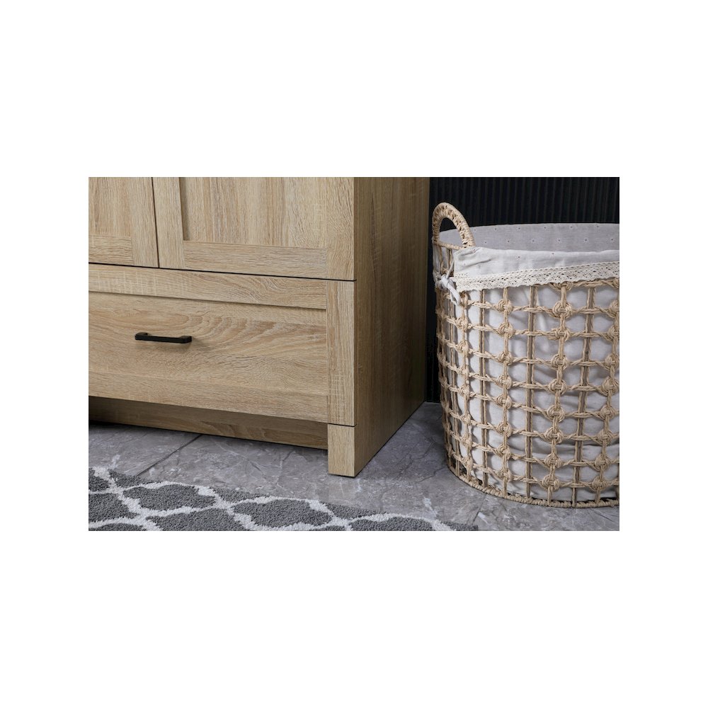 30 Inch Single Bathroom Vanity In Mango Wood. Picture 7