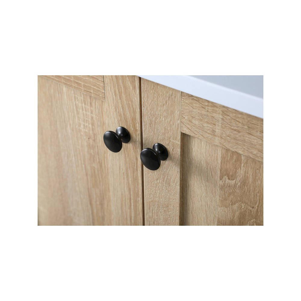 32 Inch Single Bathroom Vanity In Mango Wood. Picture 12