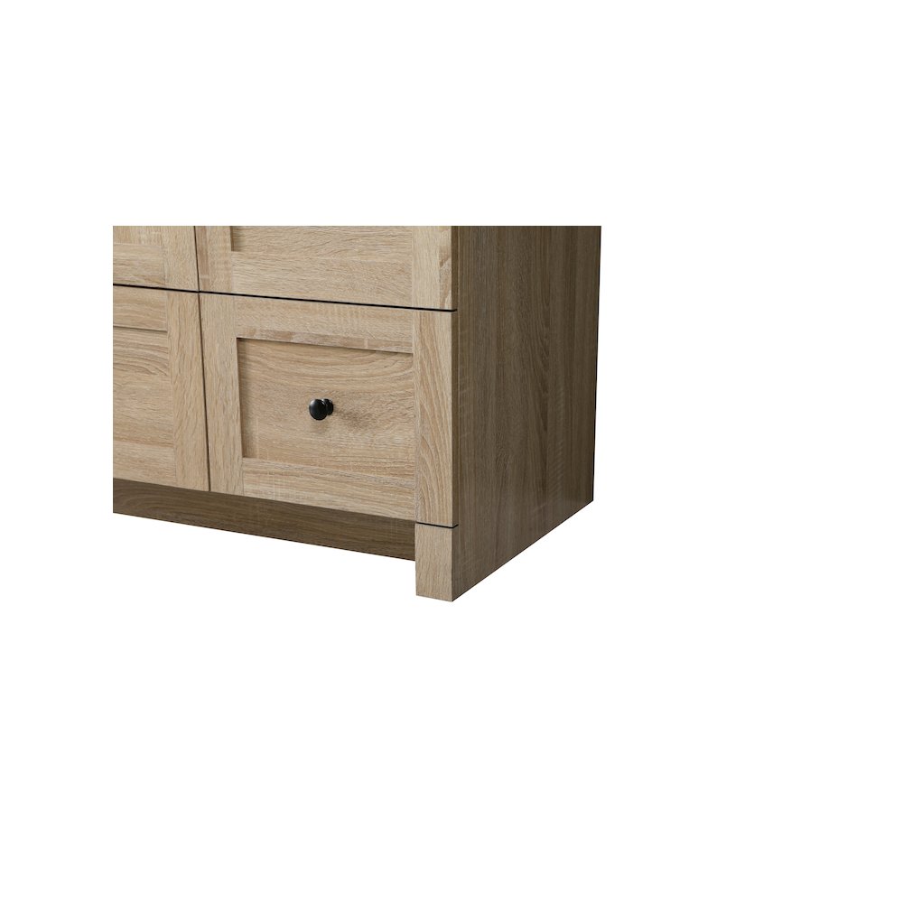42 Inch Single Bathroom Vanity In Mango Wood. Picture 13