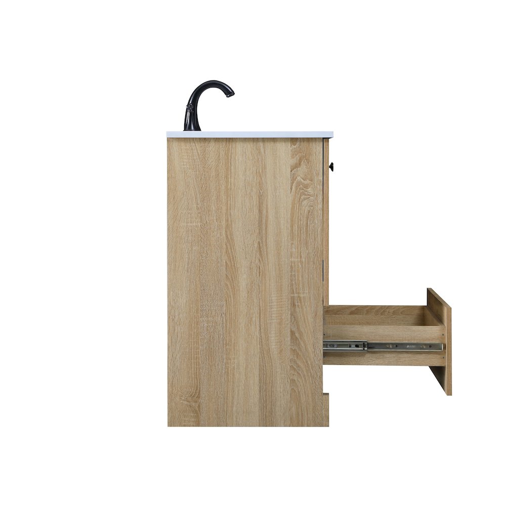 42 Inch Single Bathroom Vanity In Mango Wood. Picture 14
