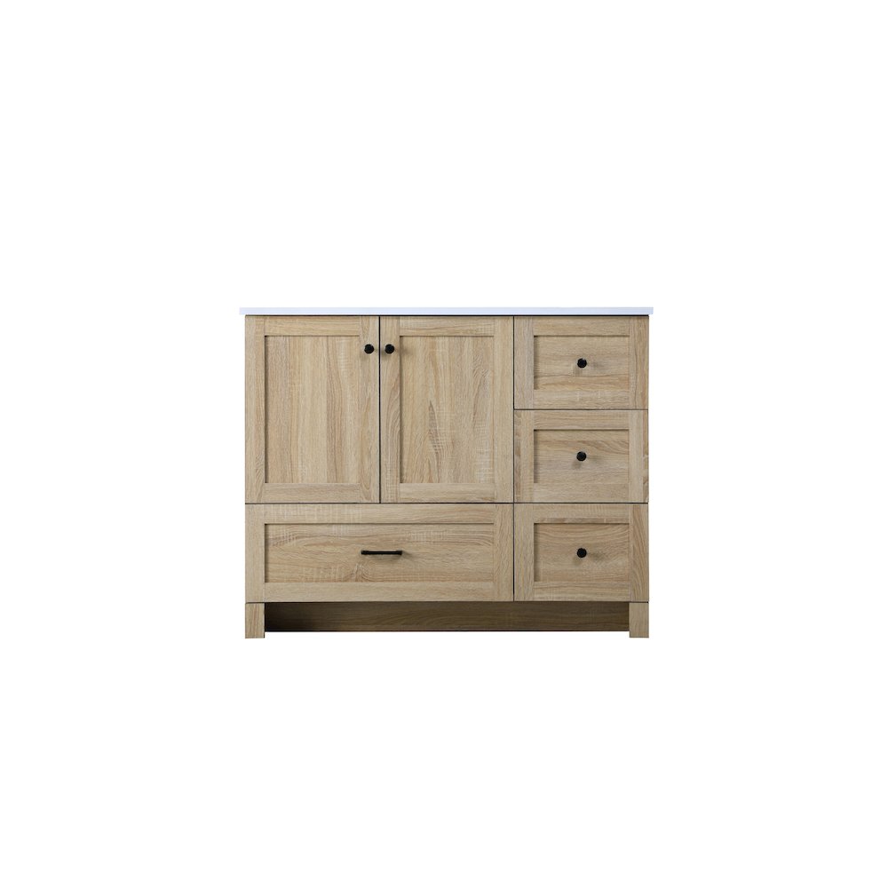 42 Inch Single Bathroom Vanity In Mango Wood. Picture 18