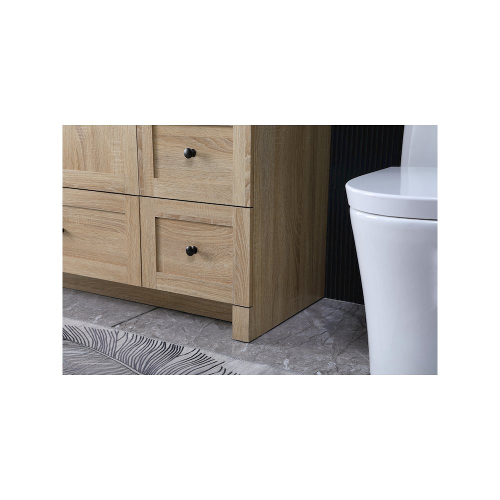 42 Inch Single Bathroom Vanity In Mango Wood. Picture 7