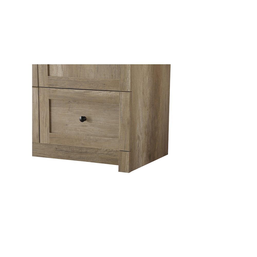 54 inch Double Bathroom Vanity In Natural Oak. Picture 10