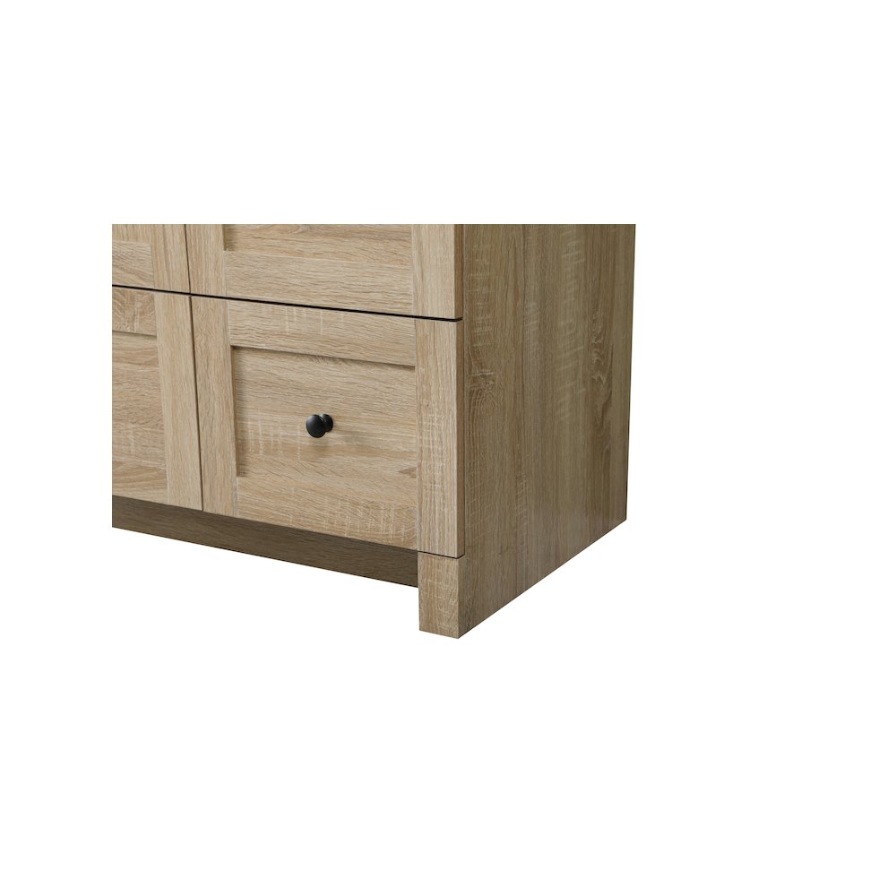 54 Inch Single Bathroom Vanity In Mango Wood. Picture 13