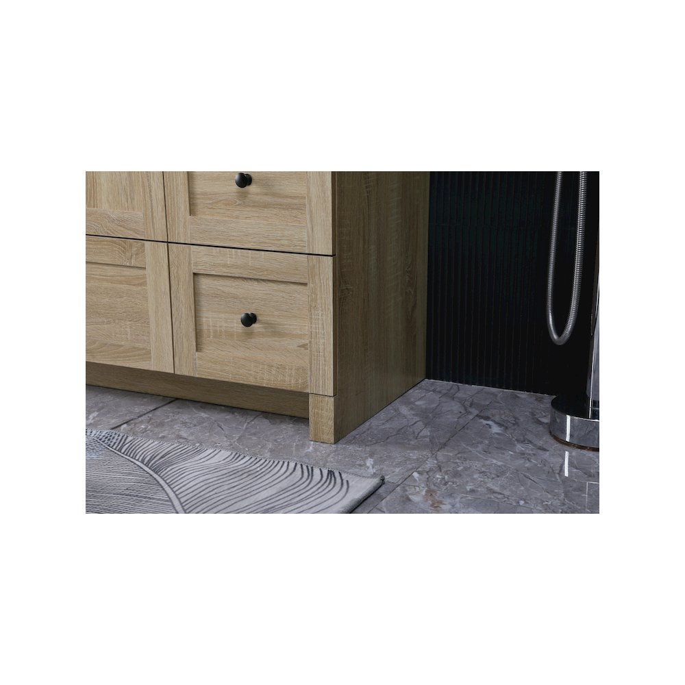 54 Inch Single Bathroom Vanity In Mango Wood. Picture 7