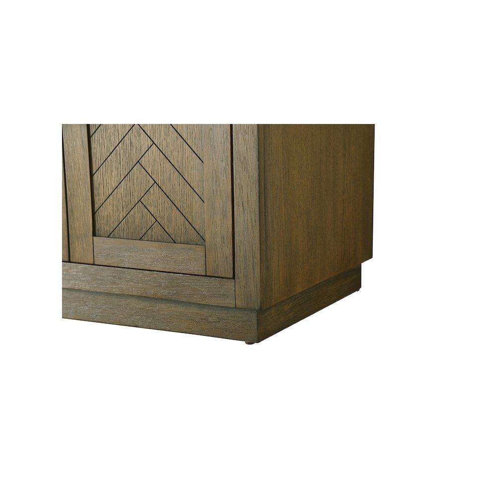 24 inch Single Bathroom Vanity in Hazel Oak. Picture 10