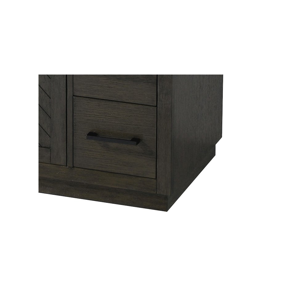 36 inch Single Bathroom Vanity in Chocolate Oak. Picture 10