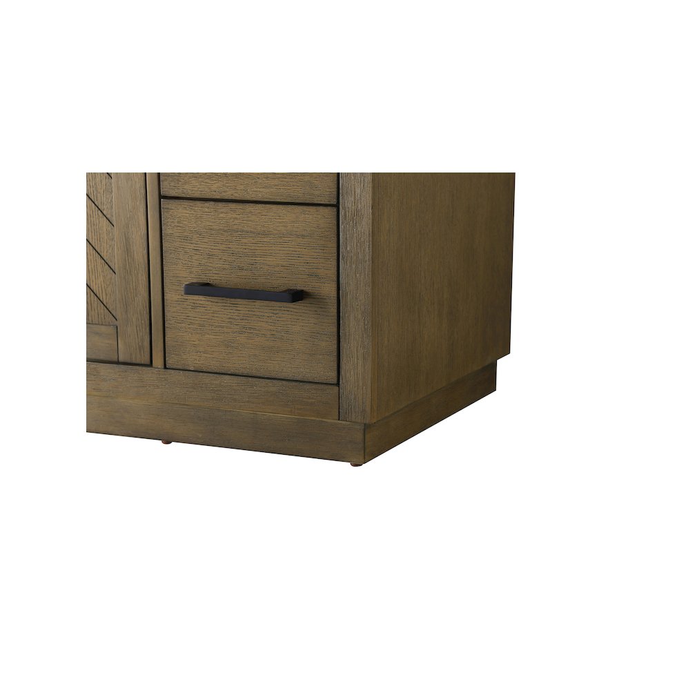 36 inch Single Bathroom Vanity in Hazel Oak. Picture 10